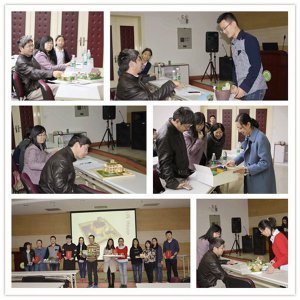 上海生科院植生生態(tài)所舉辦首屆生態(tài)模型制作大